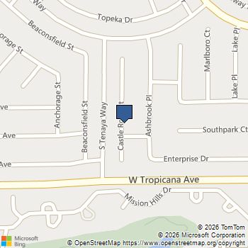 4816 Castle Rock Court Las Vegas, NV MLS# 2821255