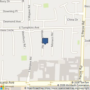 4760 WOODRIDGE Road Las Vegas, NV MLS# 2755225