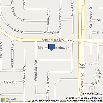7009 Mountain Meadow Lane Las Vegas, NV MLS# 2752164