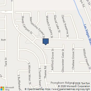 6314 BARRINGTON BRIDGE Avenue N Las Vegas, NV MLS# 2796921