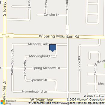 6348 Mockingbird Lane Las Vegas, NV MLS# 2743343