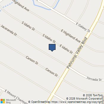 1160 E Jacaranda Street Pahrump, NV MLS# 2647644