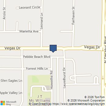 5032 Pebble Beach Boulevard Las Vegas, NV MLS# 2778220