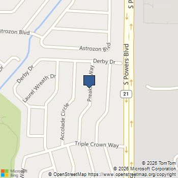 2548 Preakness Way Colorado Springs, CO MLS# 5143490