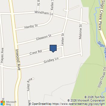 1504 Crest Road Silver Spring, MD MLS# MDMC2235734