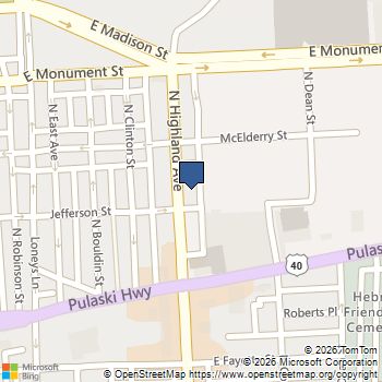 509 N Highland Avenue Baltimore, MD MLS# MDBA2222132