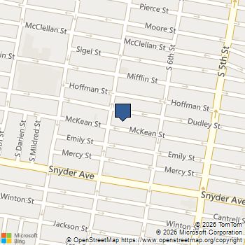 633 Mckean Street Philadelphia, PA MLS# PAPH2669840