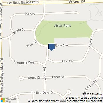 1360 Rose Avenue Carol Stream, IL MLS# 12535436